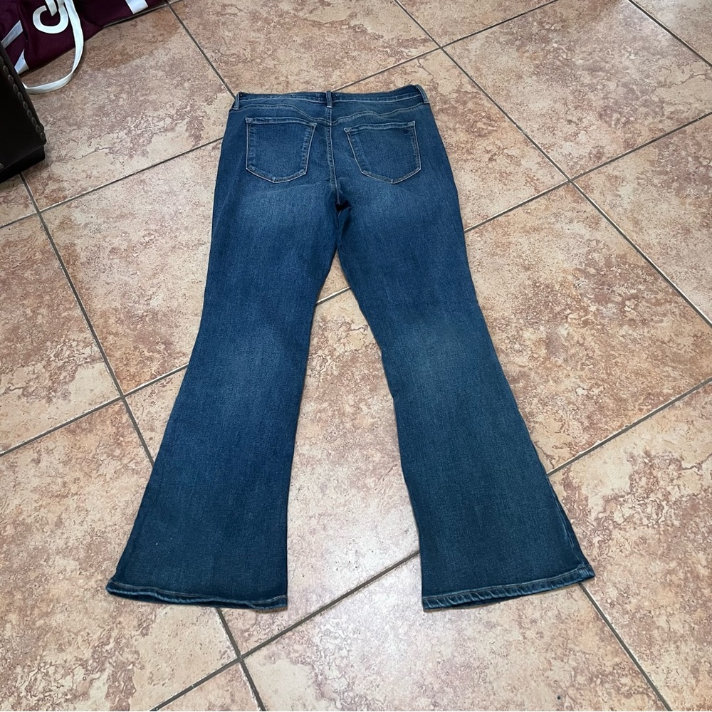 Jessica Simpson Dark Blue Flare Jeans - Picture 2 of 4